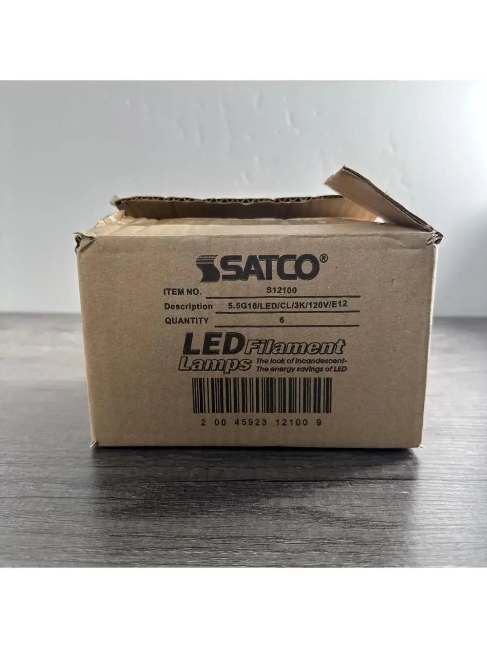 Satco S12100 5.5W G16 LED Bulb Lot Of 6 NEW
